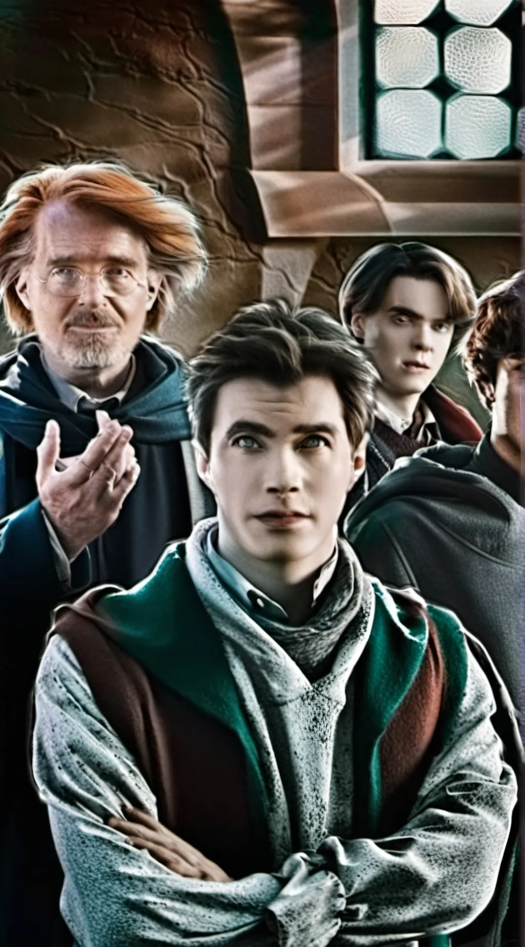 ai character: Harry Potter boys background