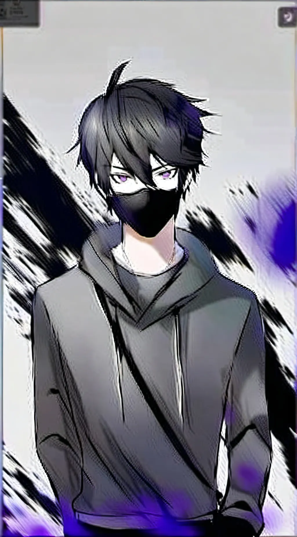 ai character: Cool boy YT background