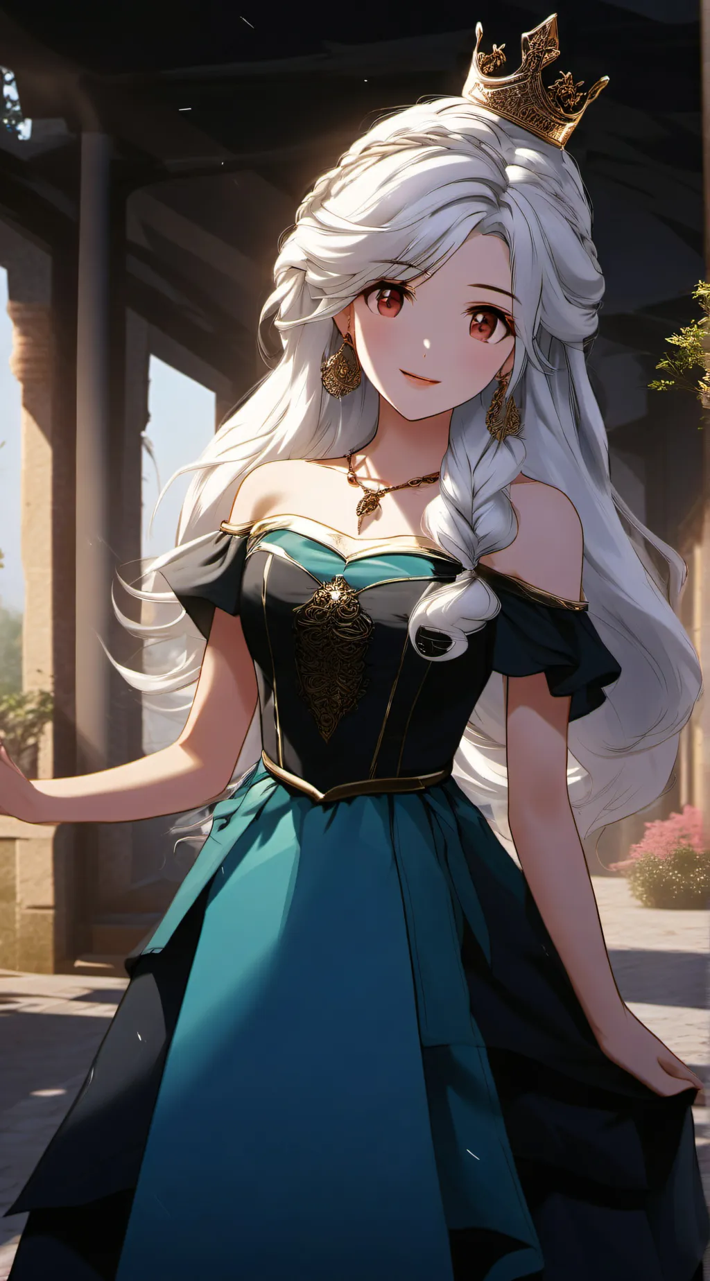 ai character: Aria background