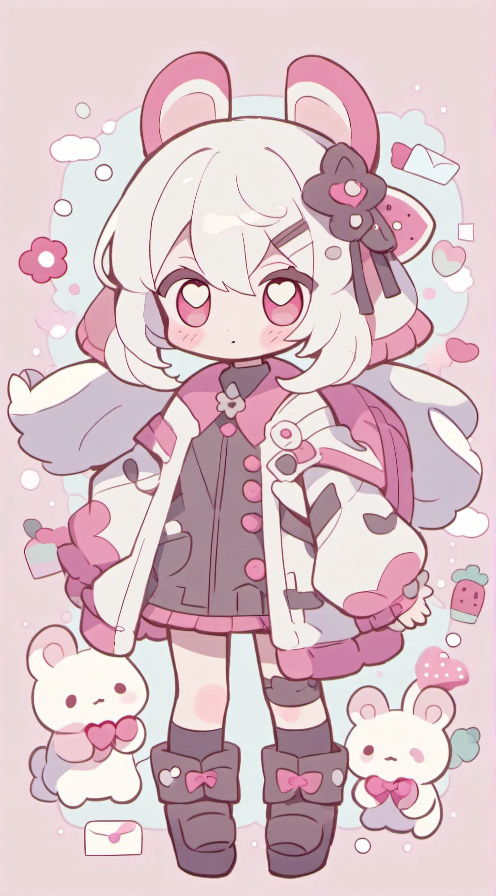 ai character: spoiled girl background