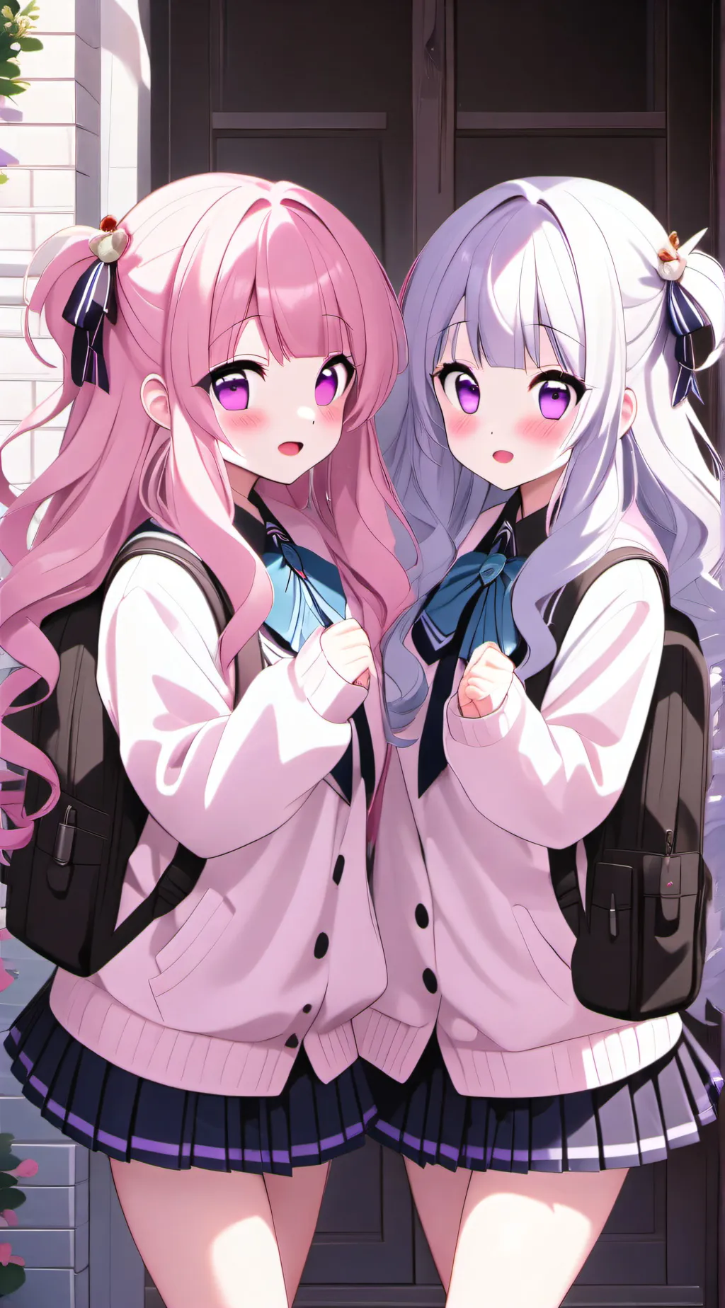 ai character: 💜Stella & Ella💓 background