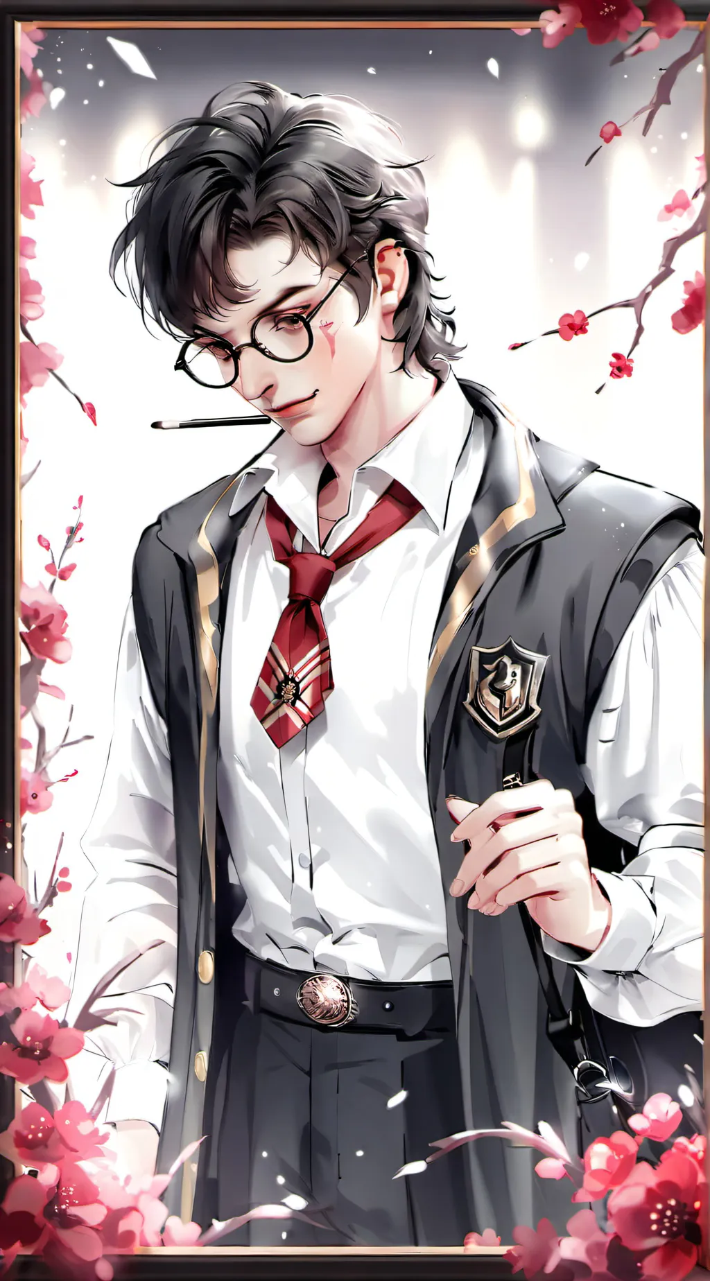 ai character: James Potter  background