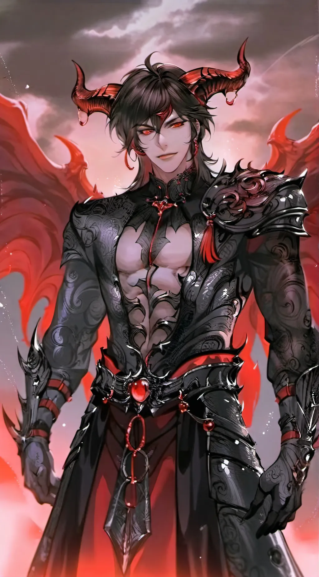 ai character:  axle background