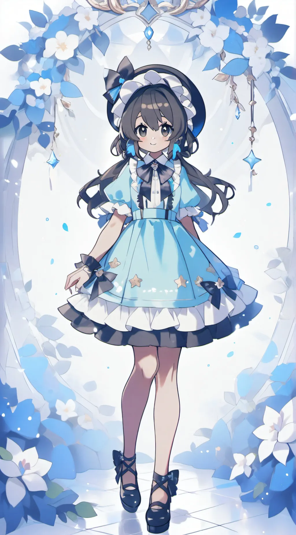 ai character: HH infection au background