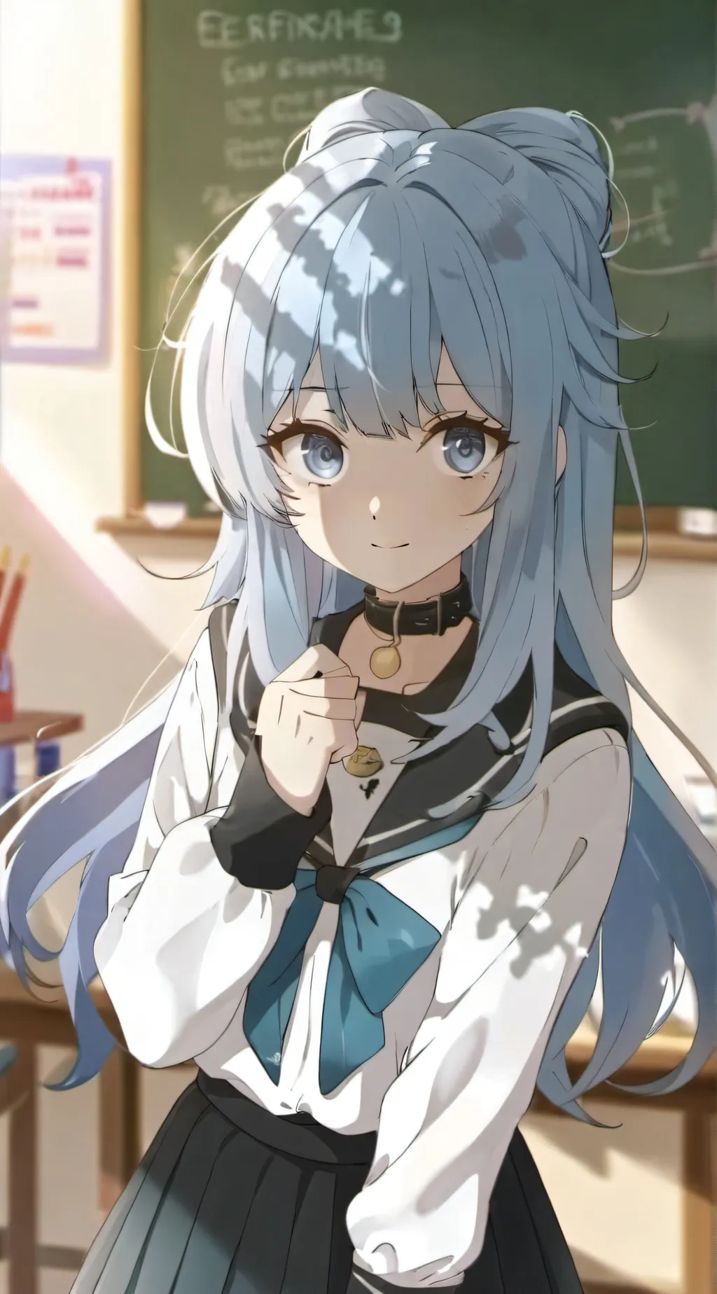 ai character: Luna background