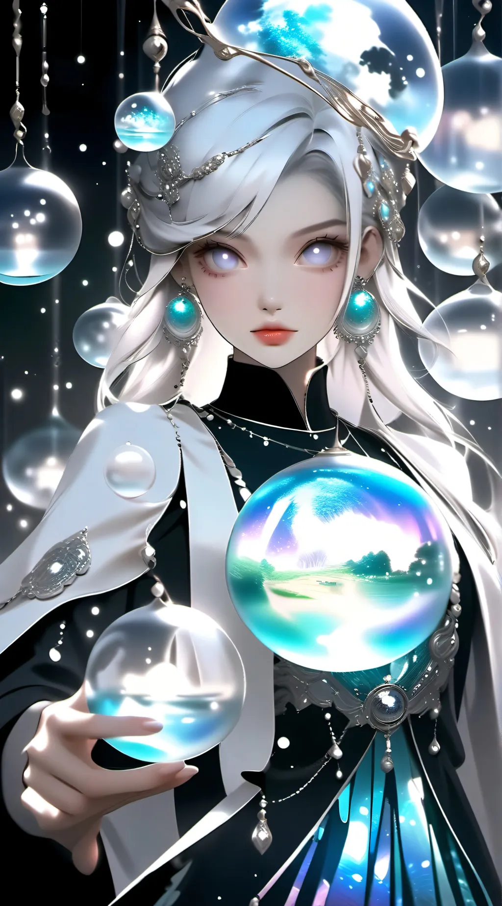 ai character: Black clover 🍀  background