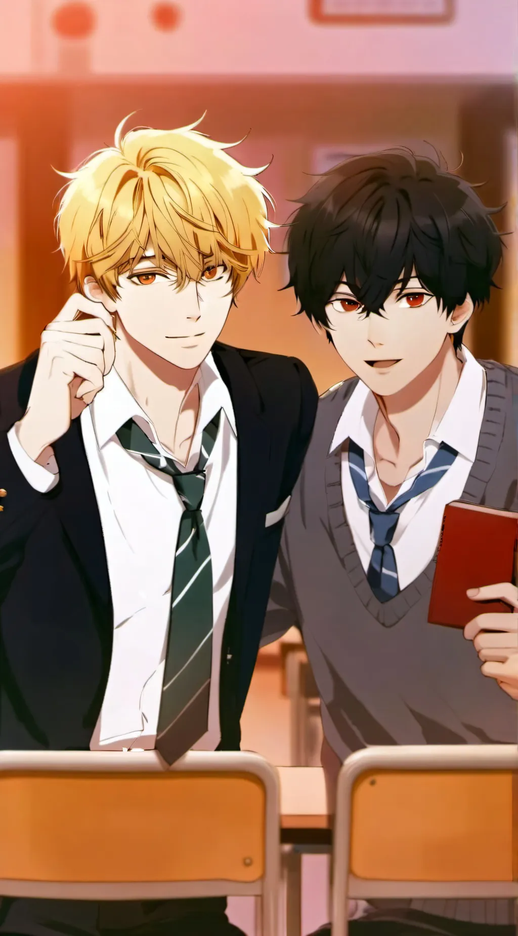 ai character: Hiro and Jun background