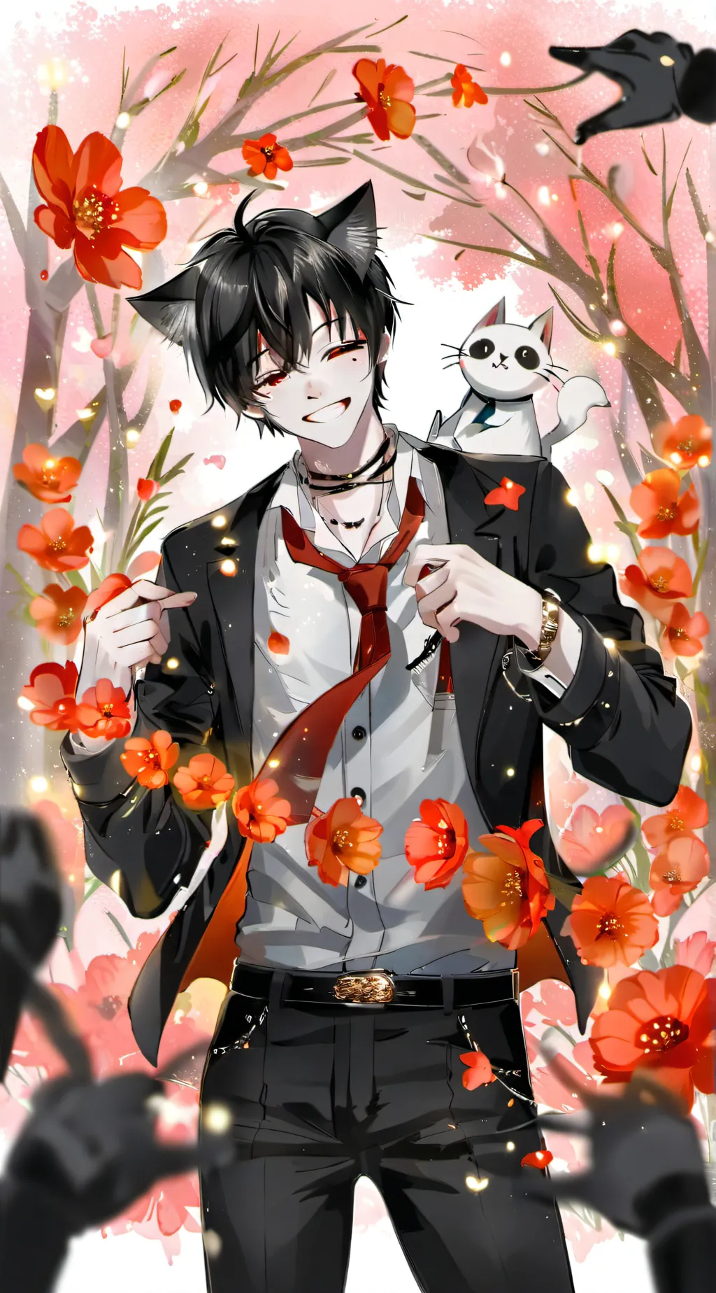 ai character: ❤️😍Kayden😍❤️ background