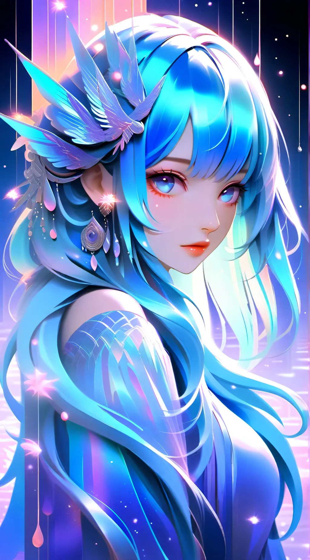 ai character: angel background
