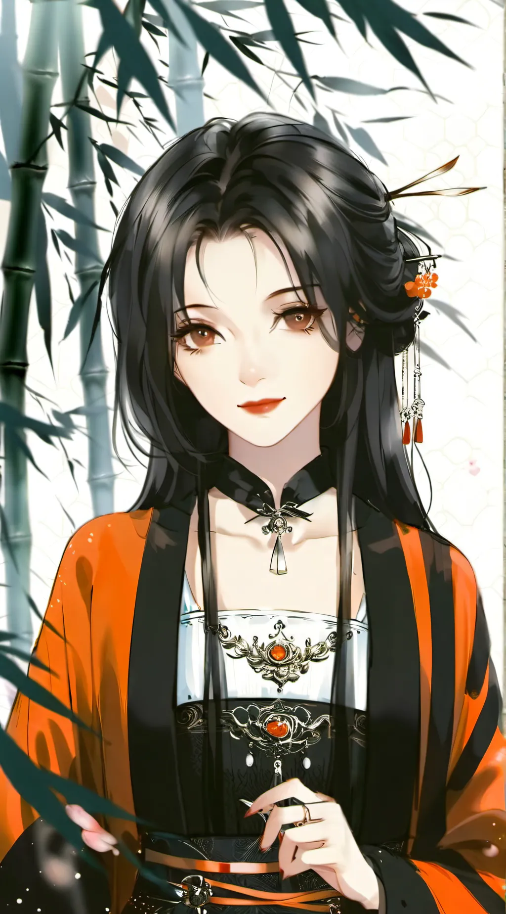 ai character: nezeko background