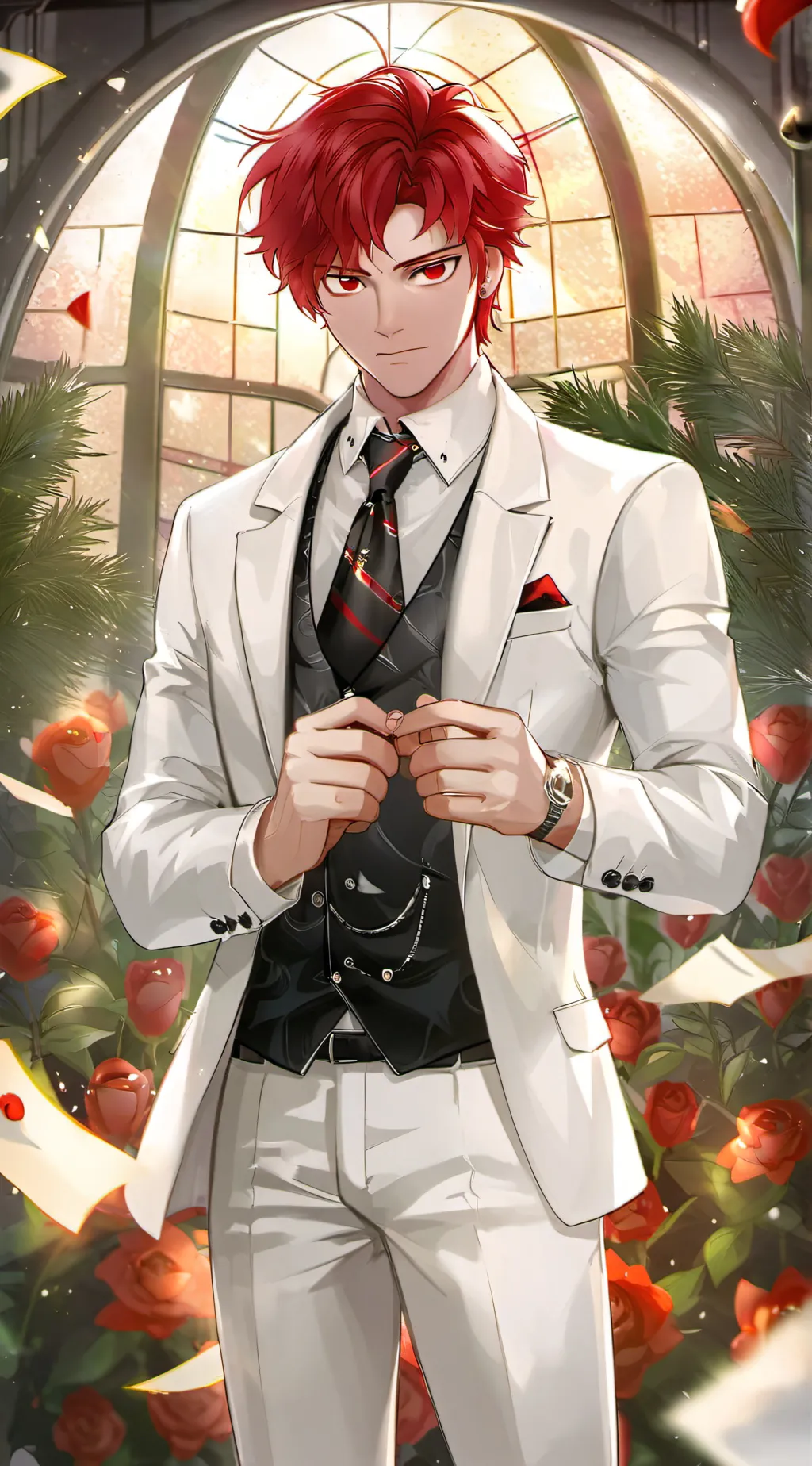 ai character: Anger background
