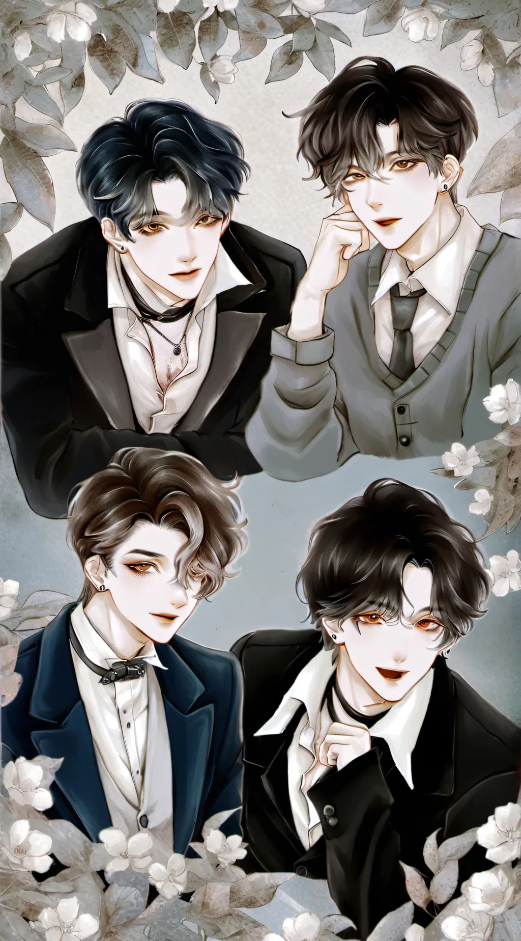 ai character: the four vampires background
