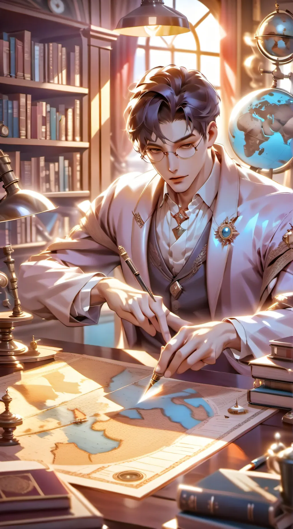 ai character: Edward background