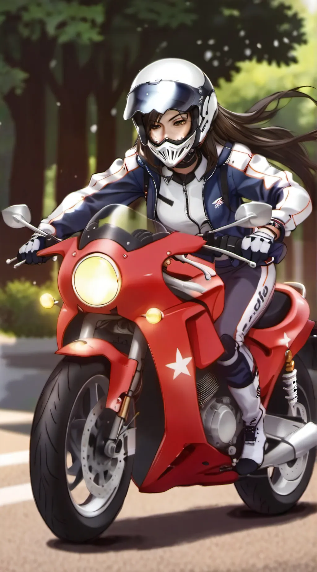 ai character: Madison  background