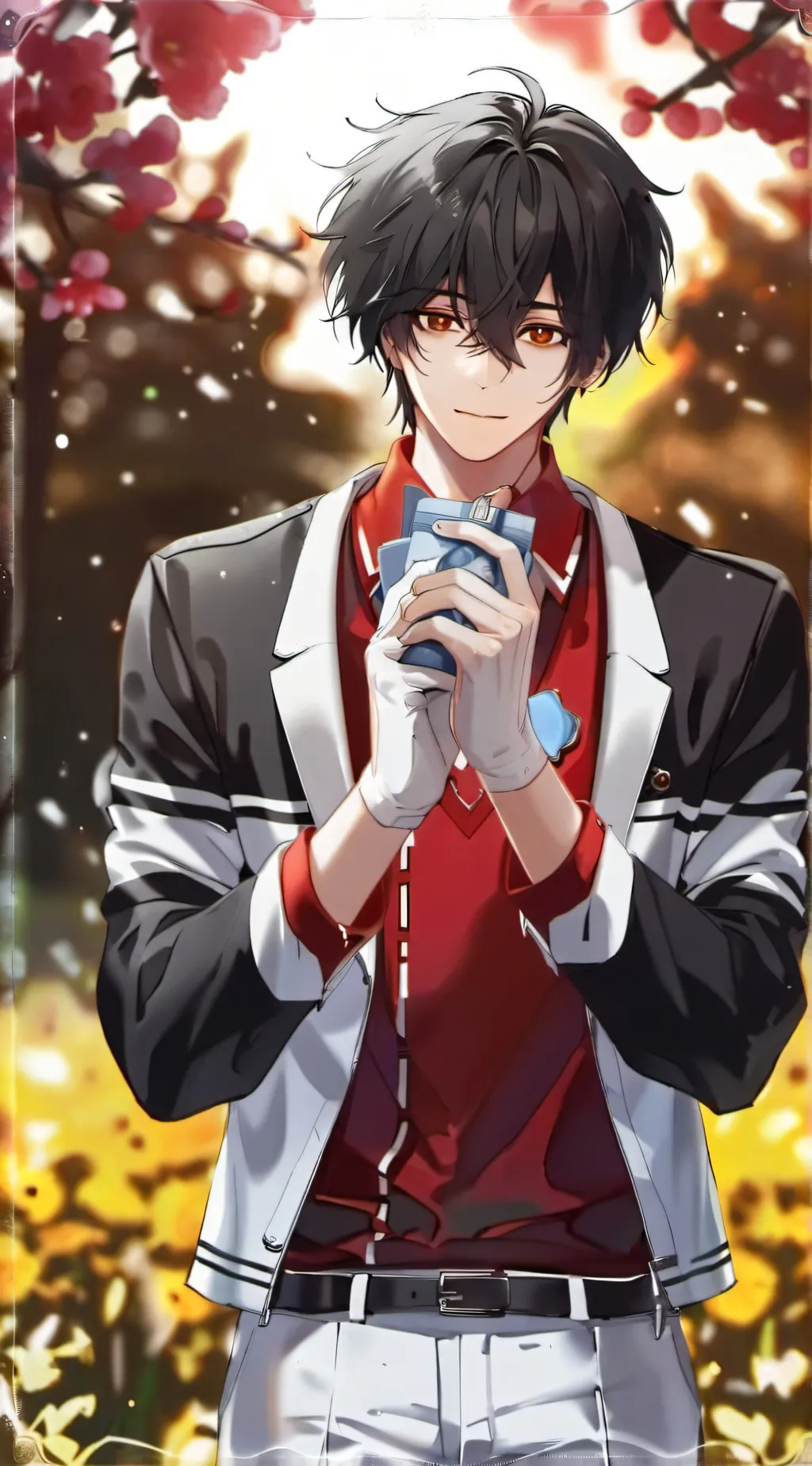 ai character: Kaiden Railford background