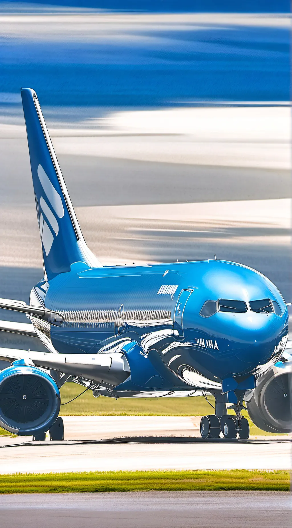 ai character: 787 ANA background