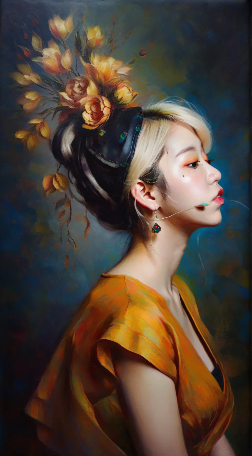 ai character: jisoo and jimin background
