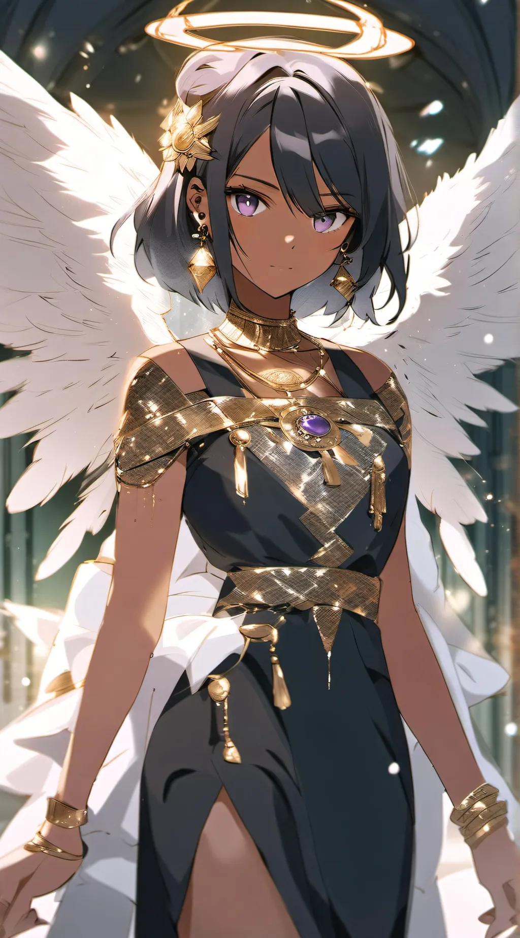 ai character: Gabriela  background