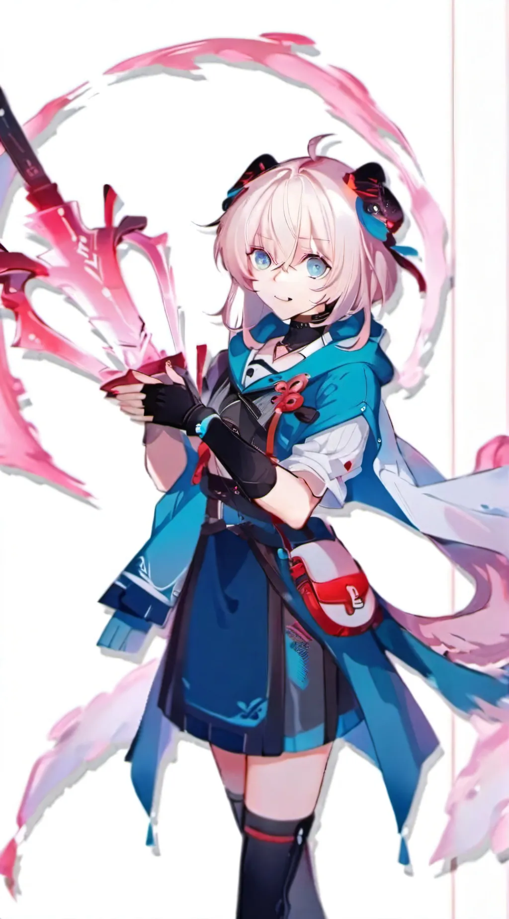 ai character: march 7th  background