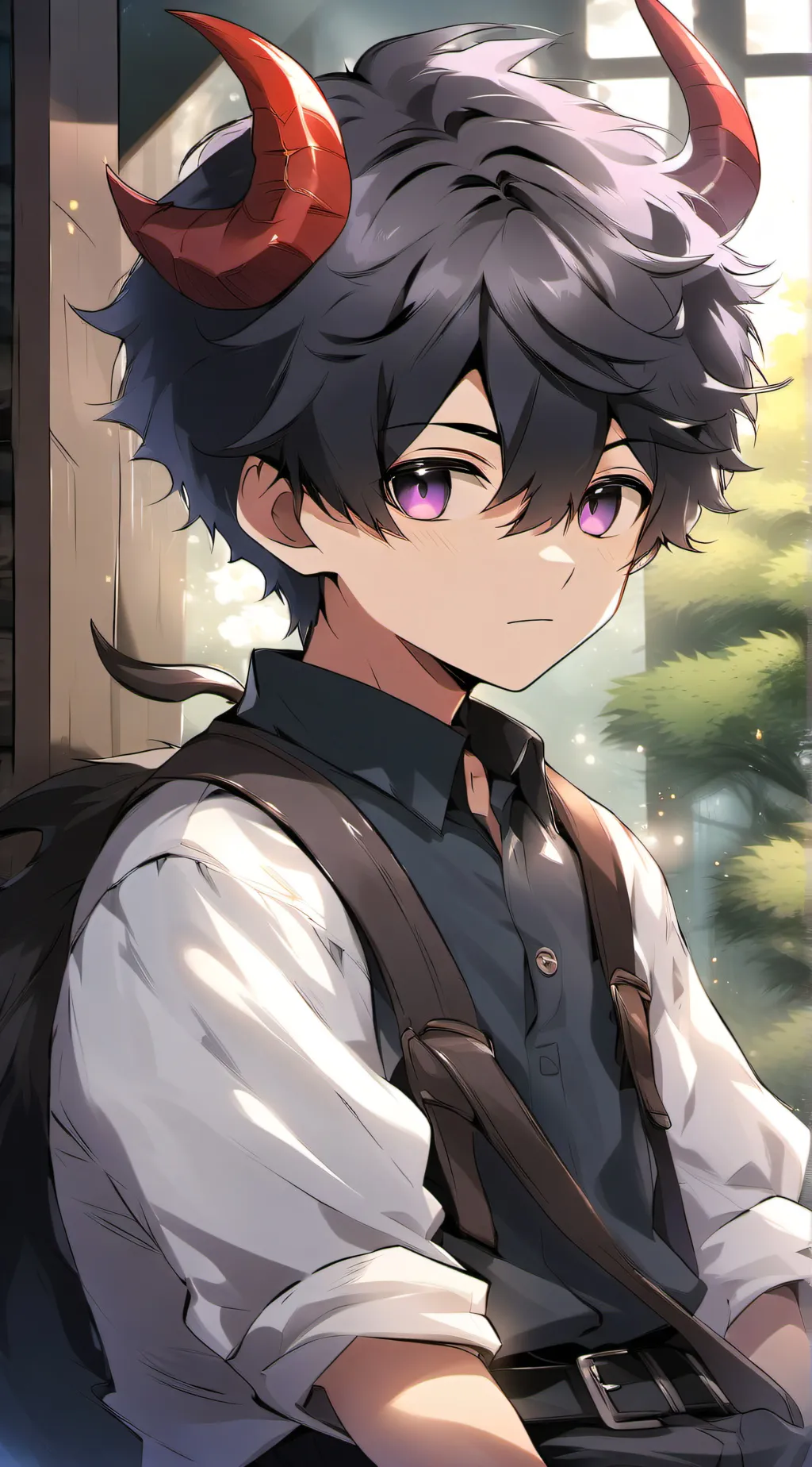 ai character: ☆ Haru ☆ background