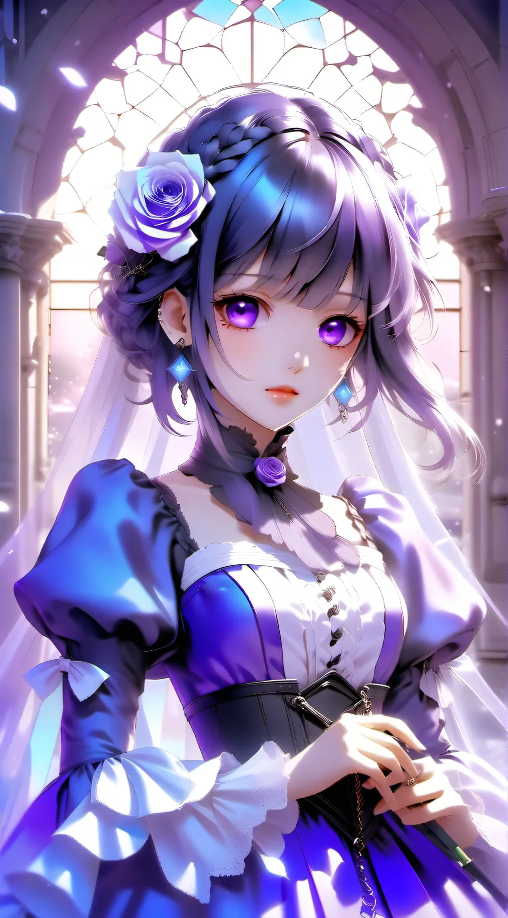 ai character: MHA × Brave background