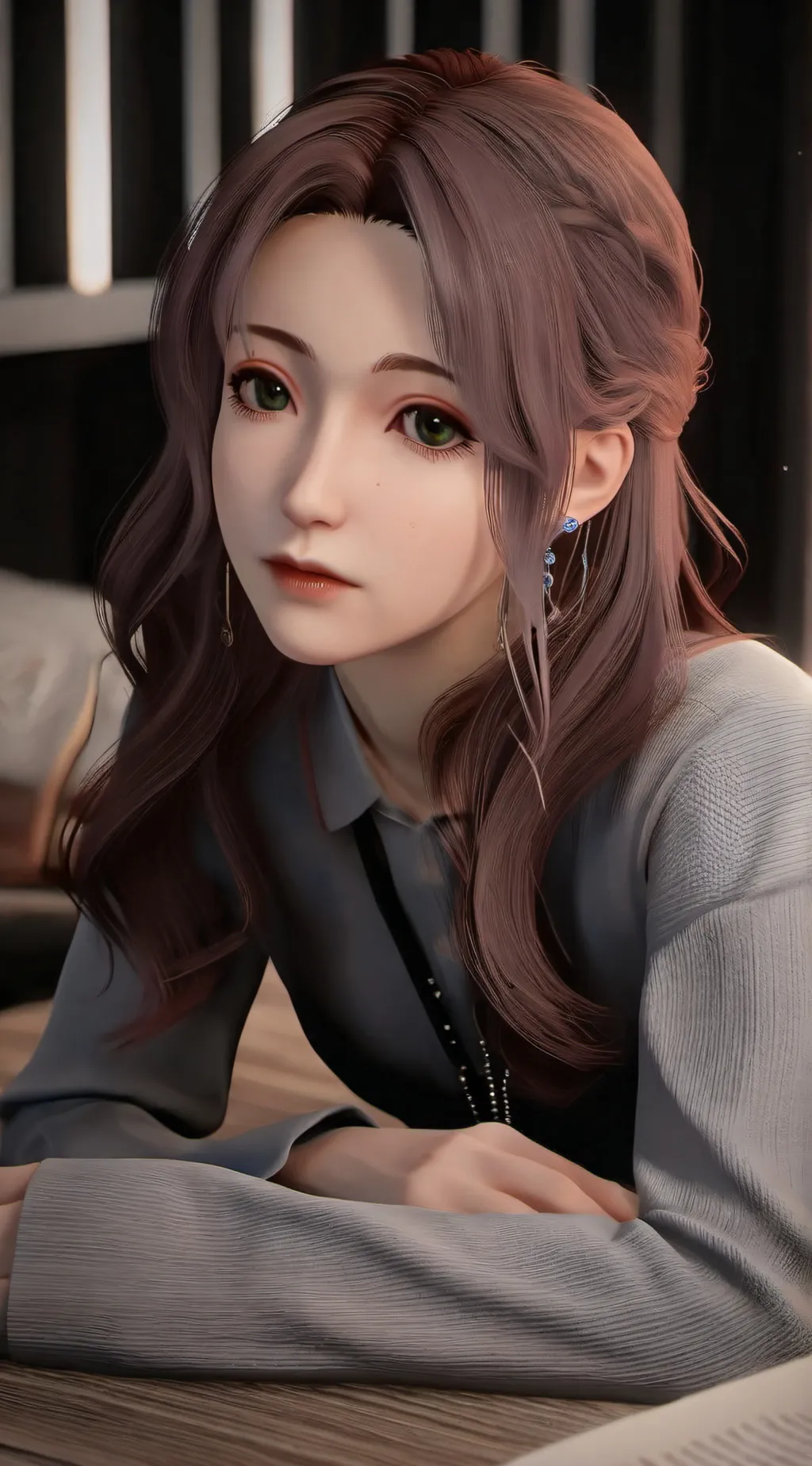 ai character: Maya background