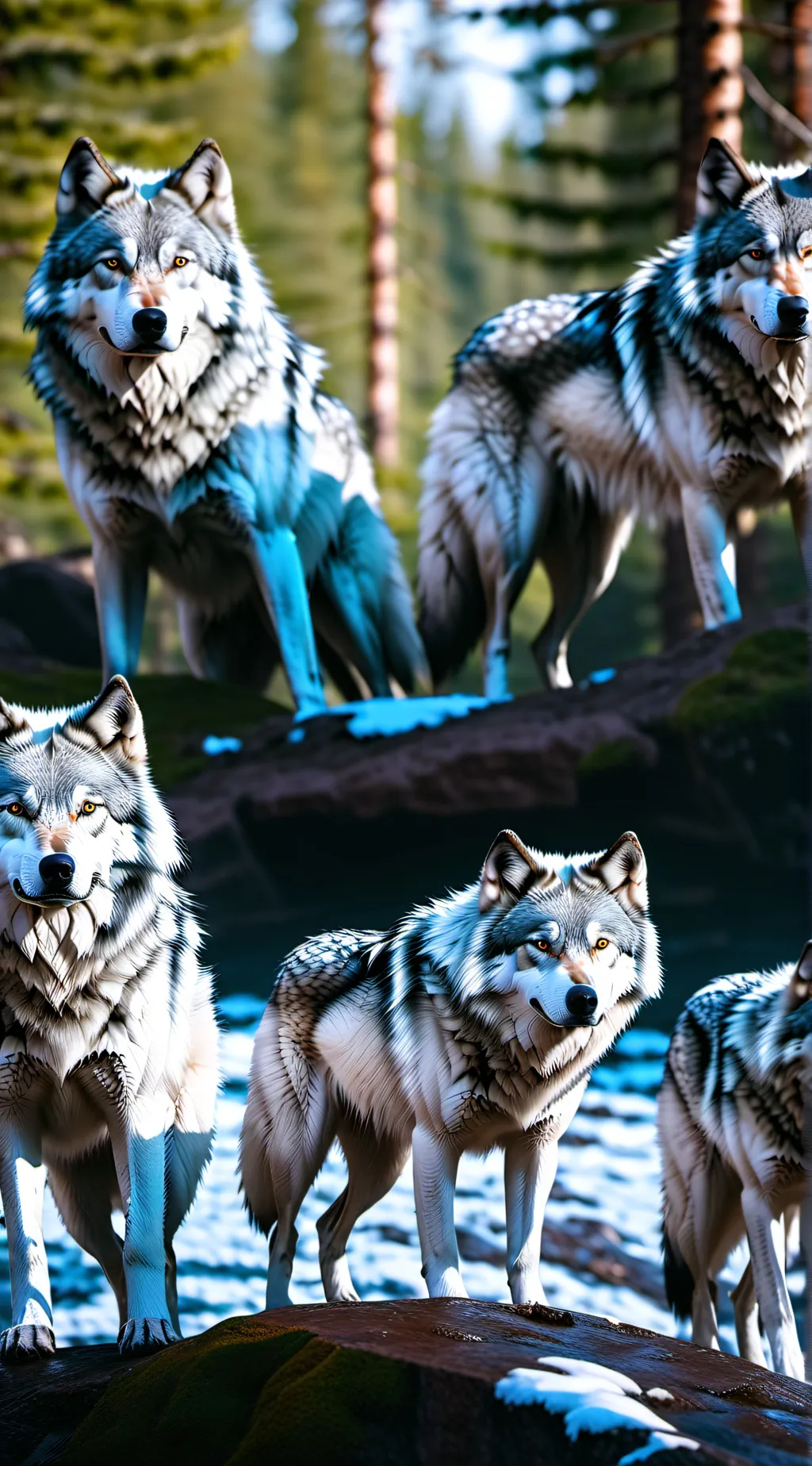 Talkie AI - Chat with earth wolf pack