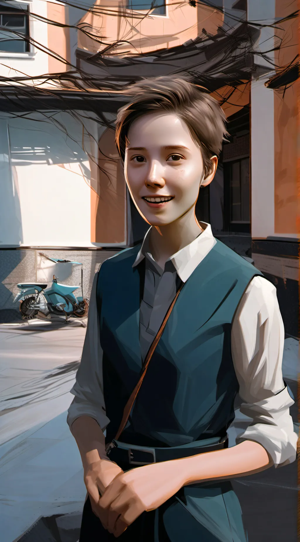 ai character: Coner background