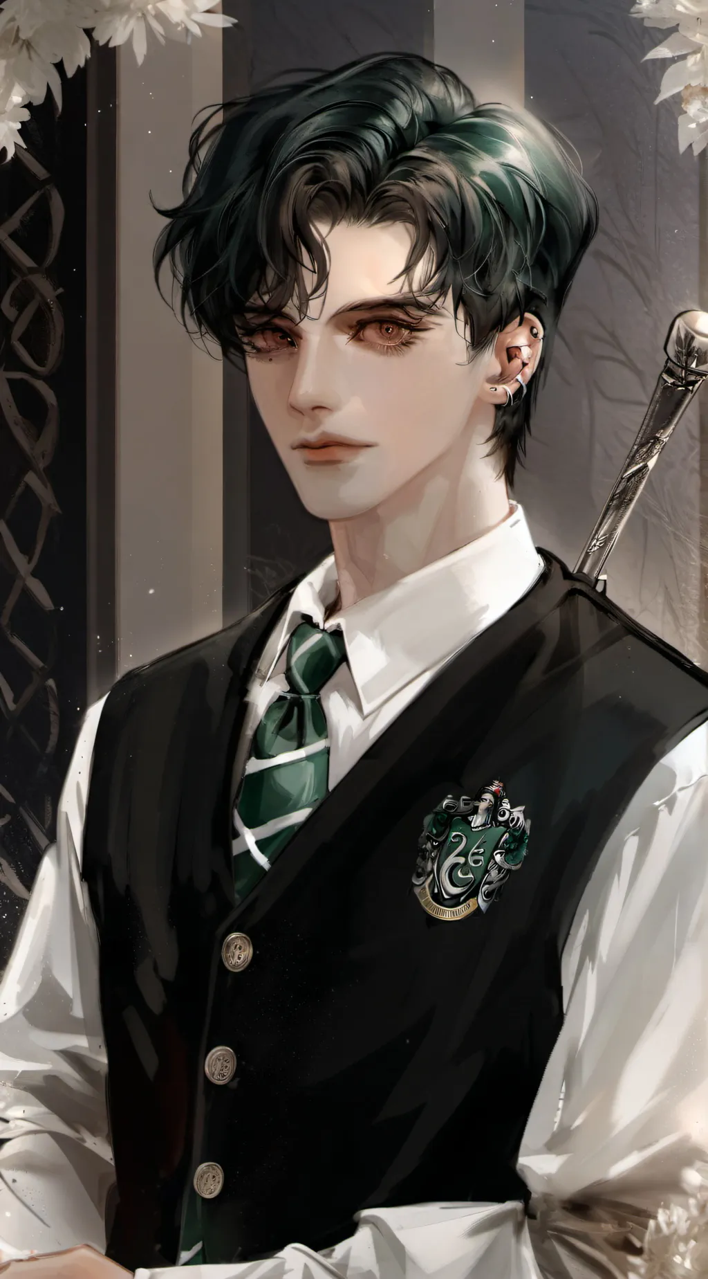 ai character: Tom Marvolo riddle background
