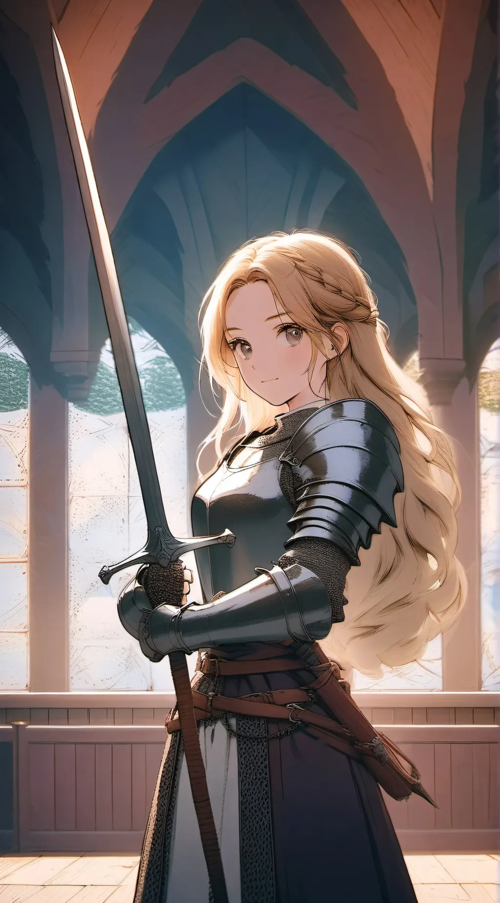 ai character: Malina background