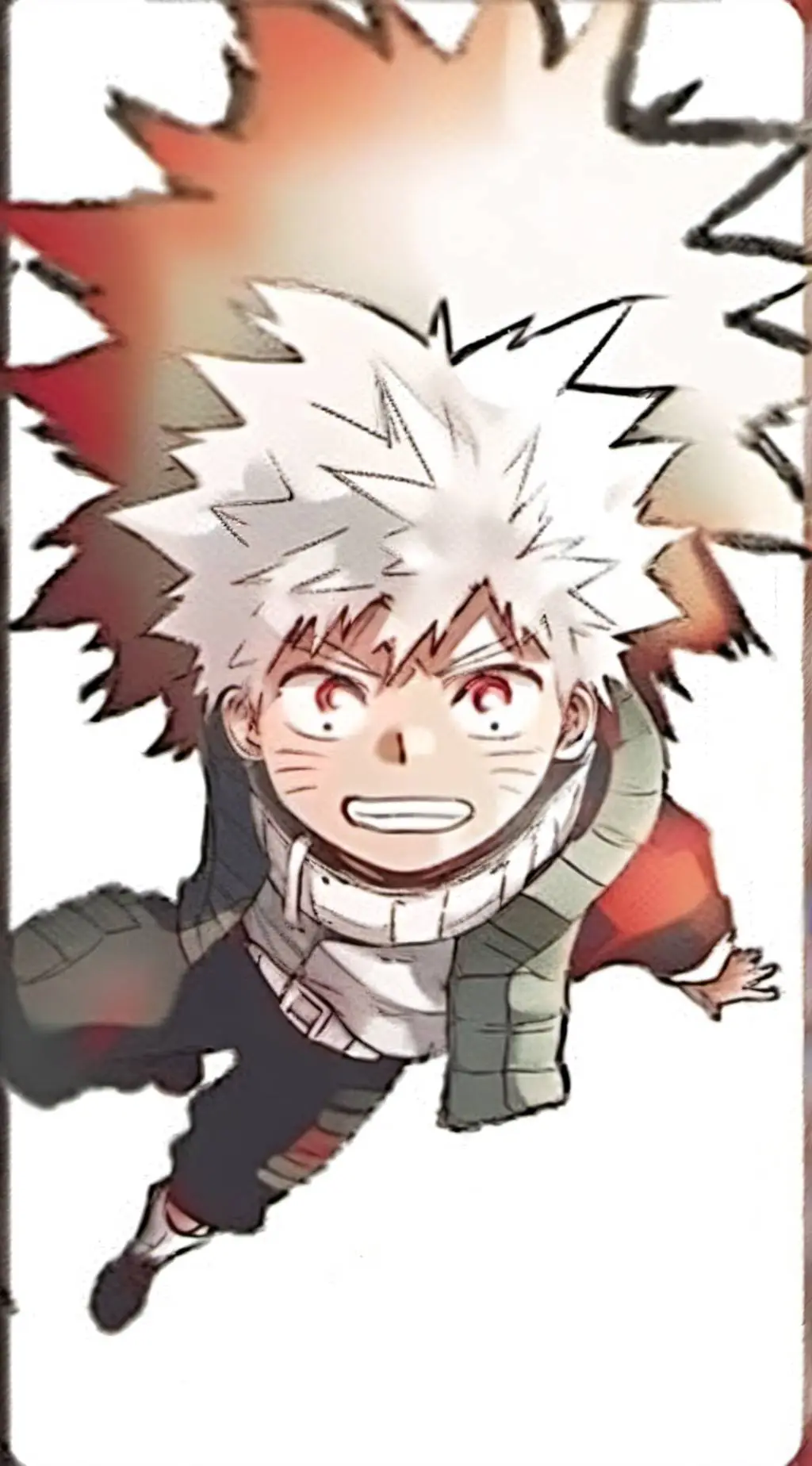 ai character: Bakugou  background