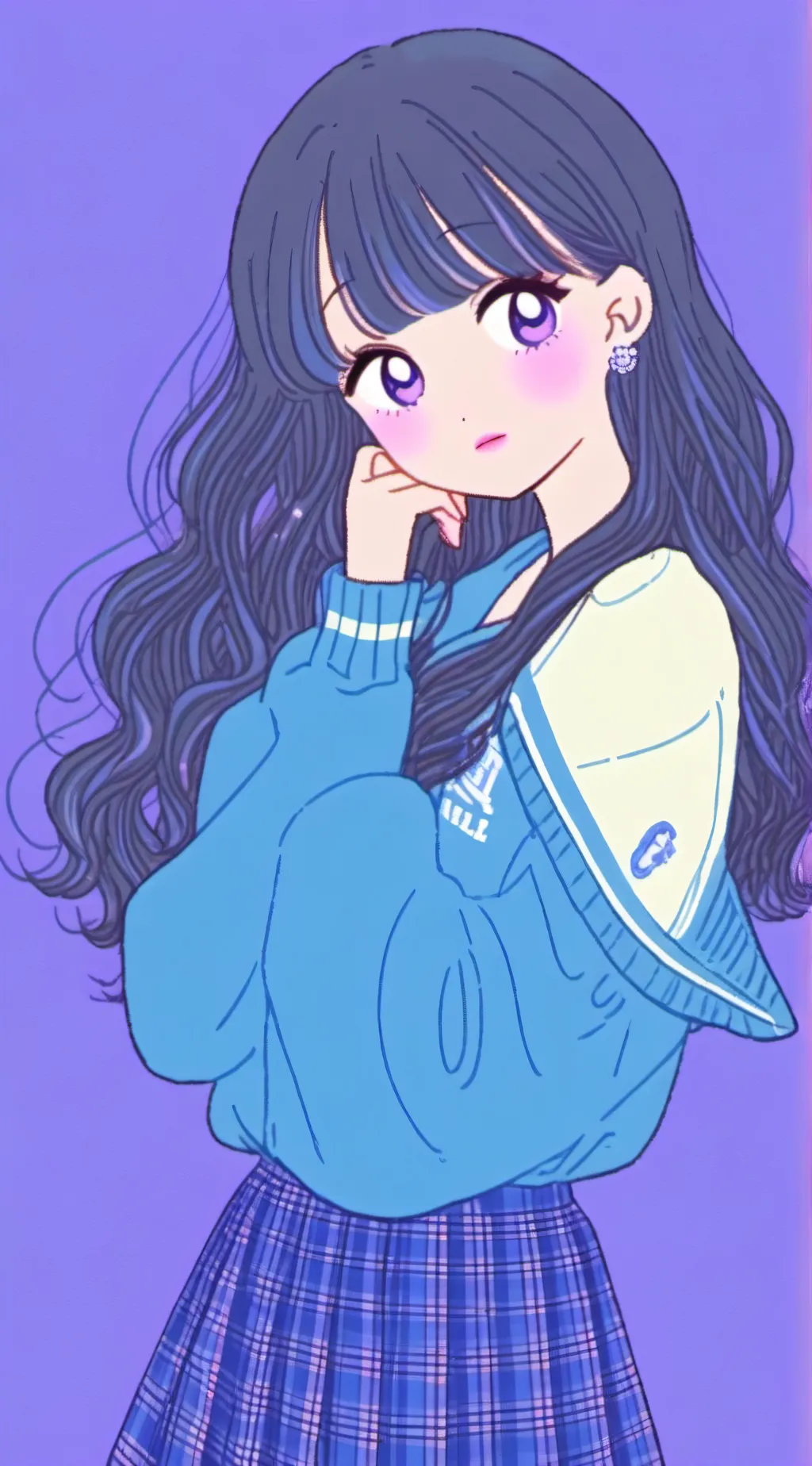 ai character: Namazuki  background