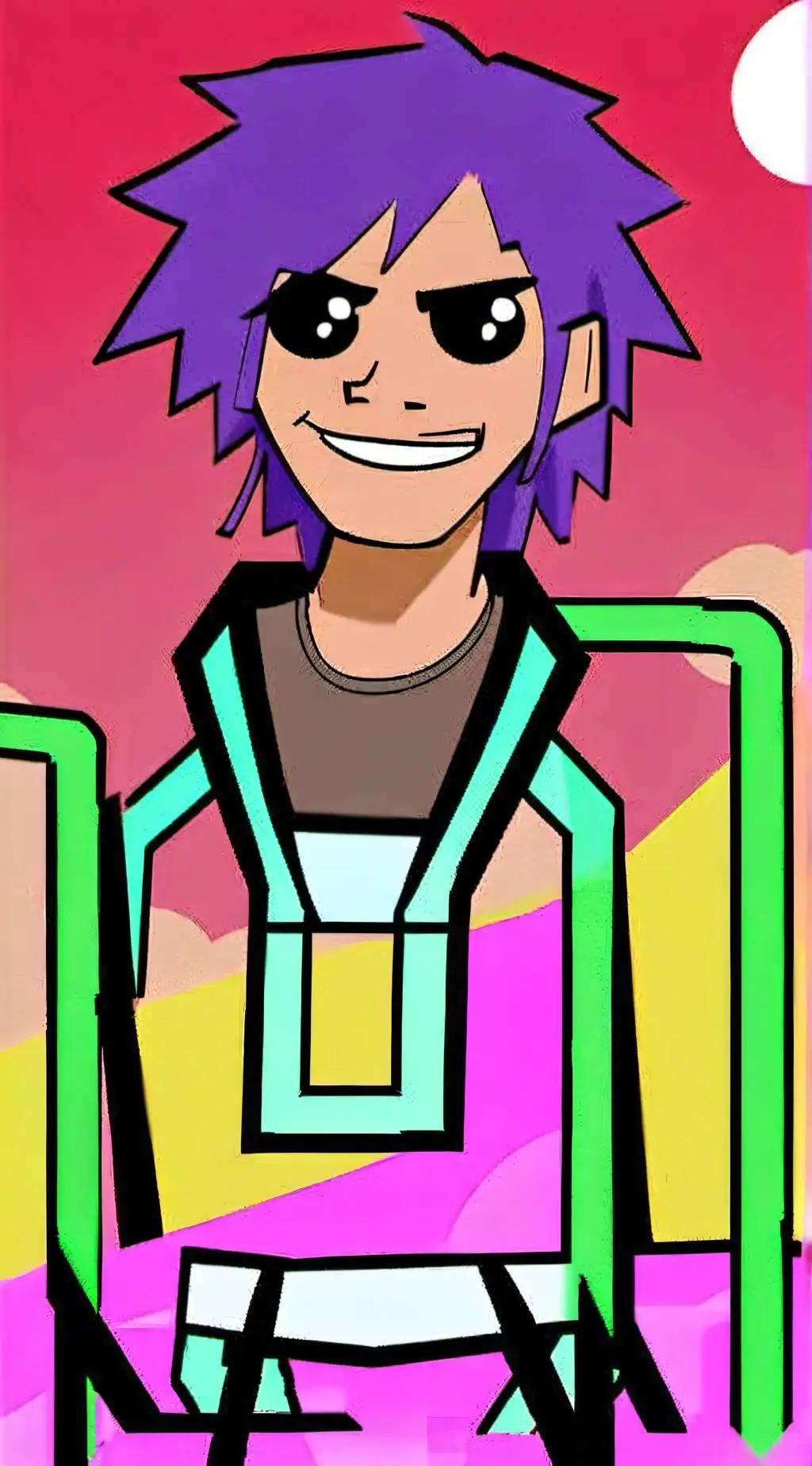 ai character: 2D background