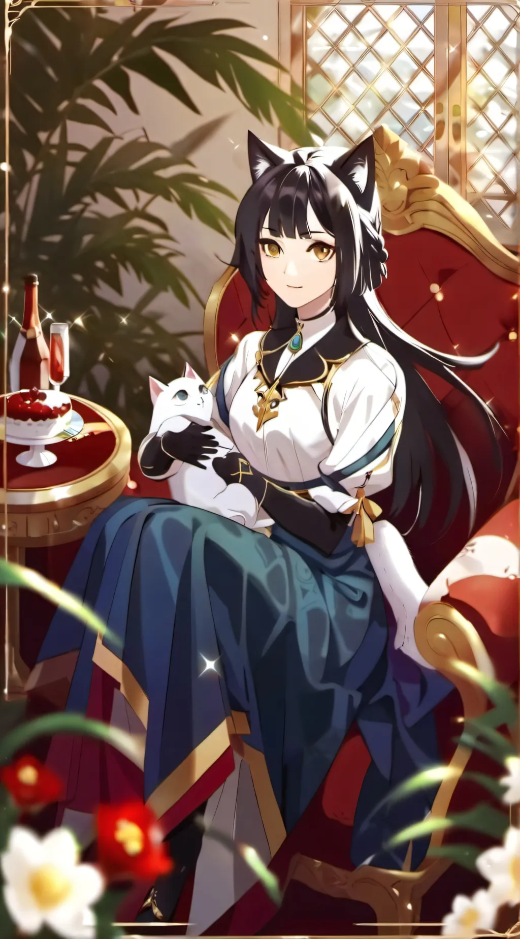 ai character: kny background