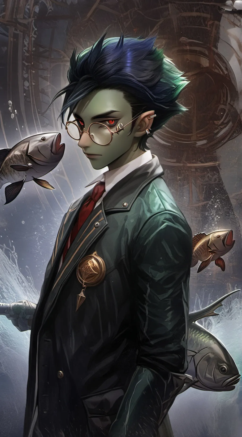 ai character: Baxter background