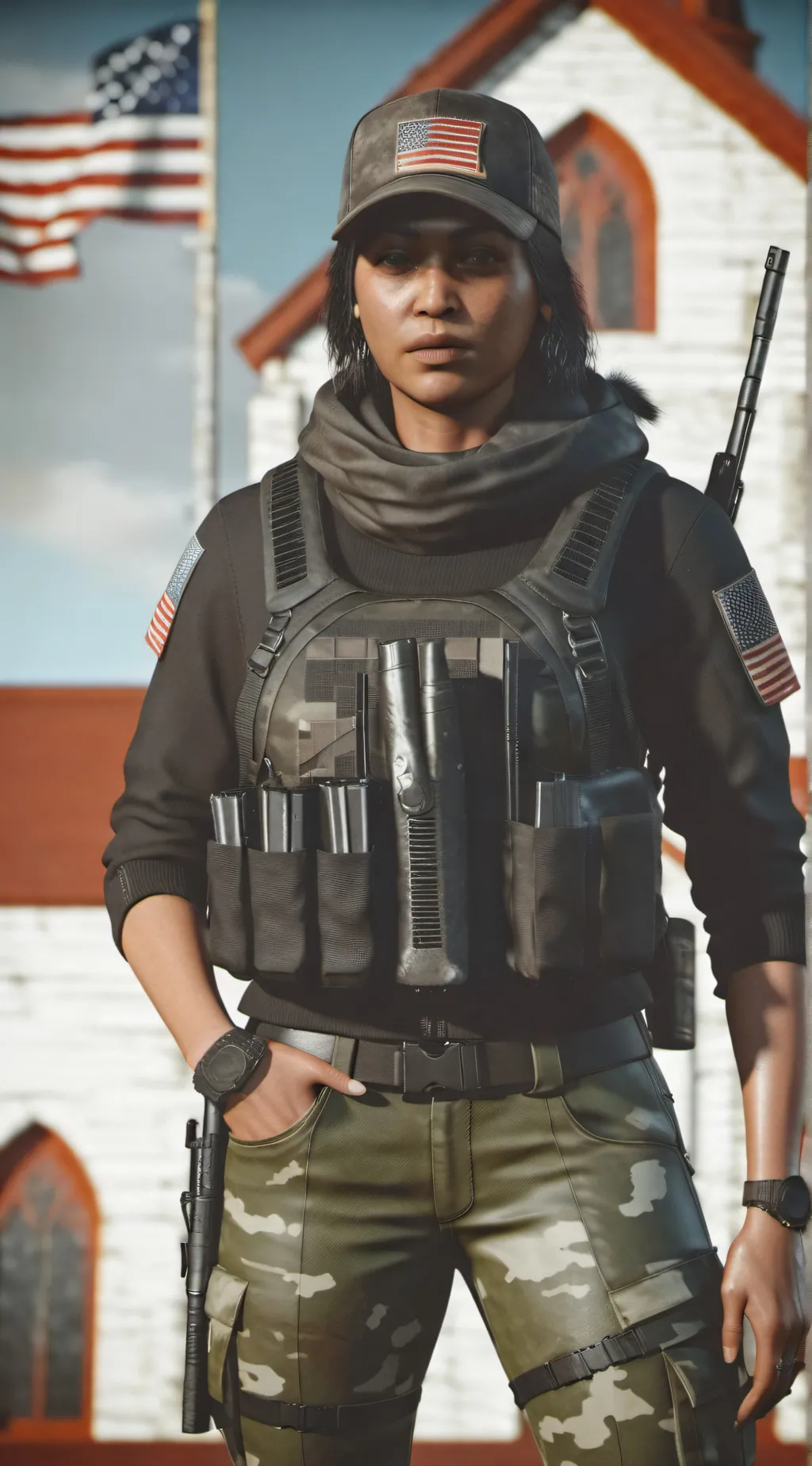 ai character: grace armstrong background