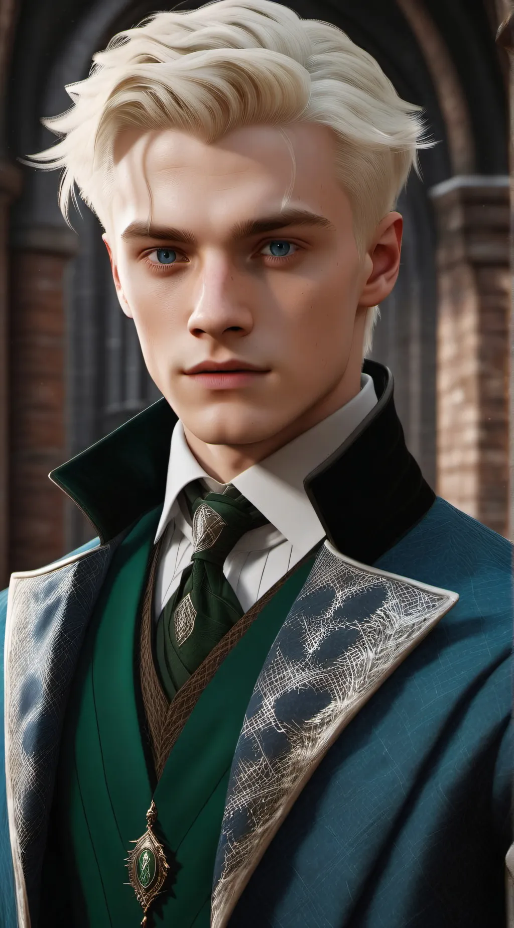 ai character: Draco Malfoy  background