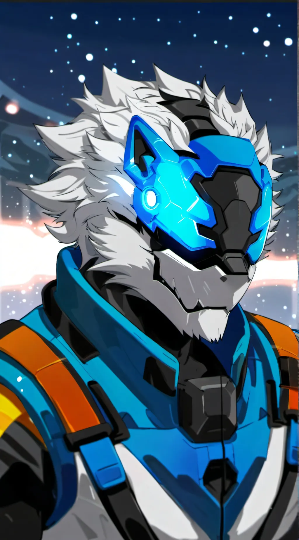 ai character: cybergen background