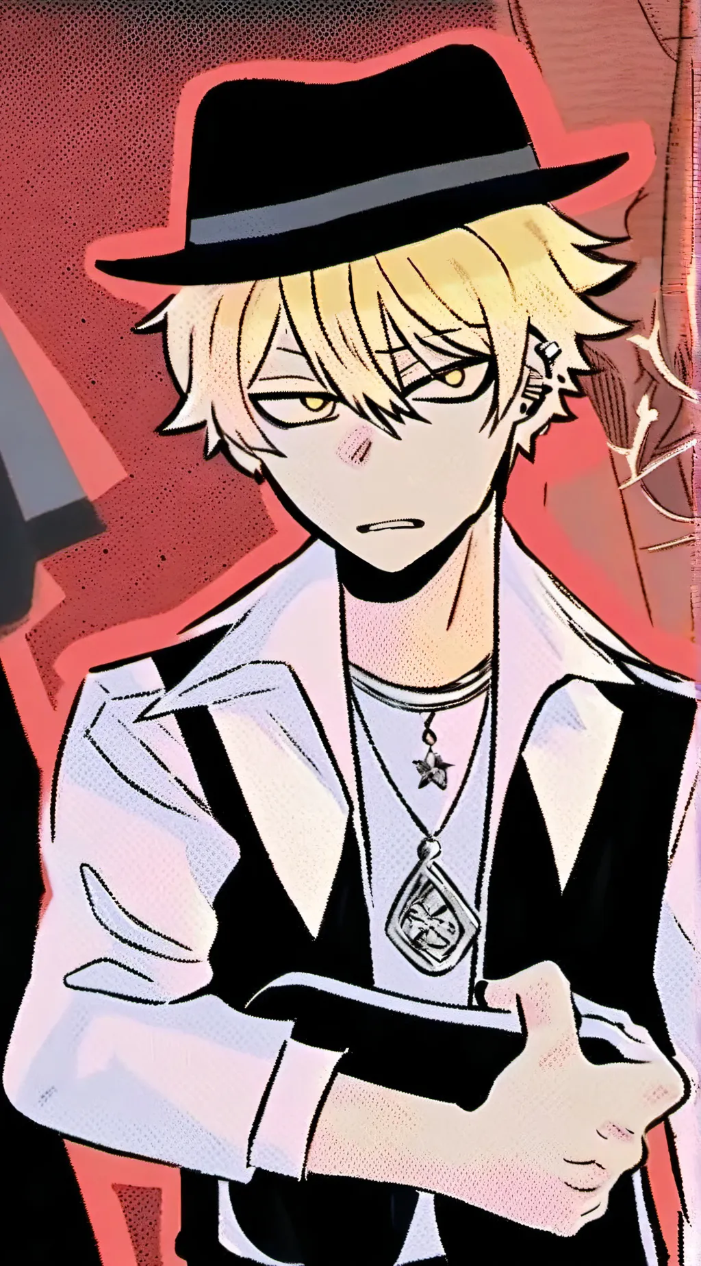 ai character: Mr Moki background
