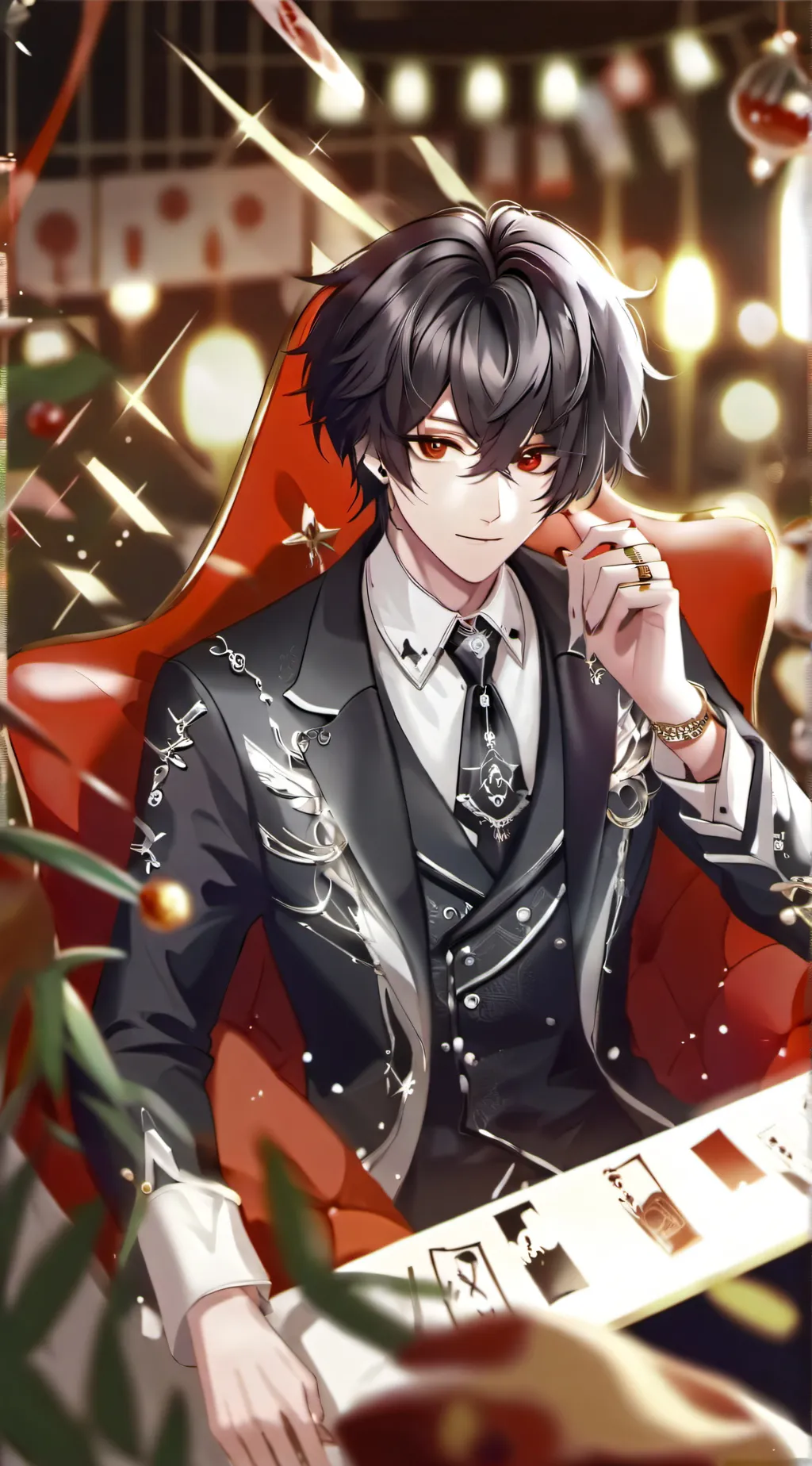 ai character: Ashton background