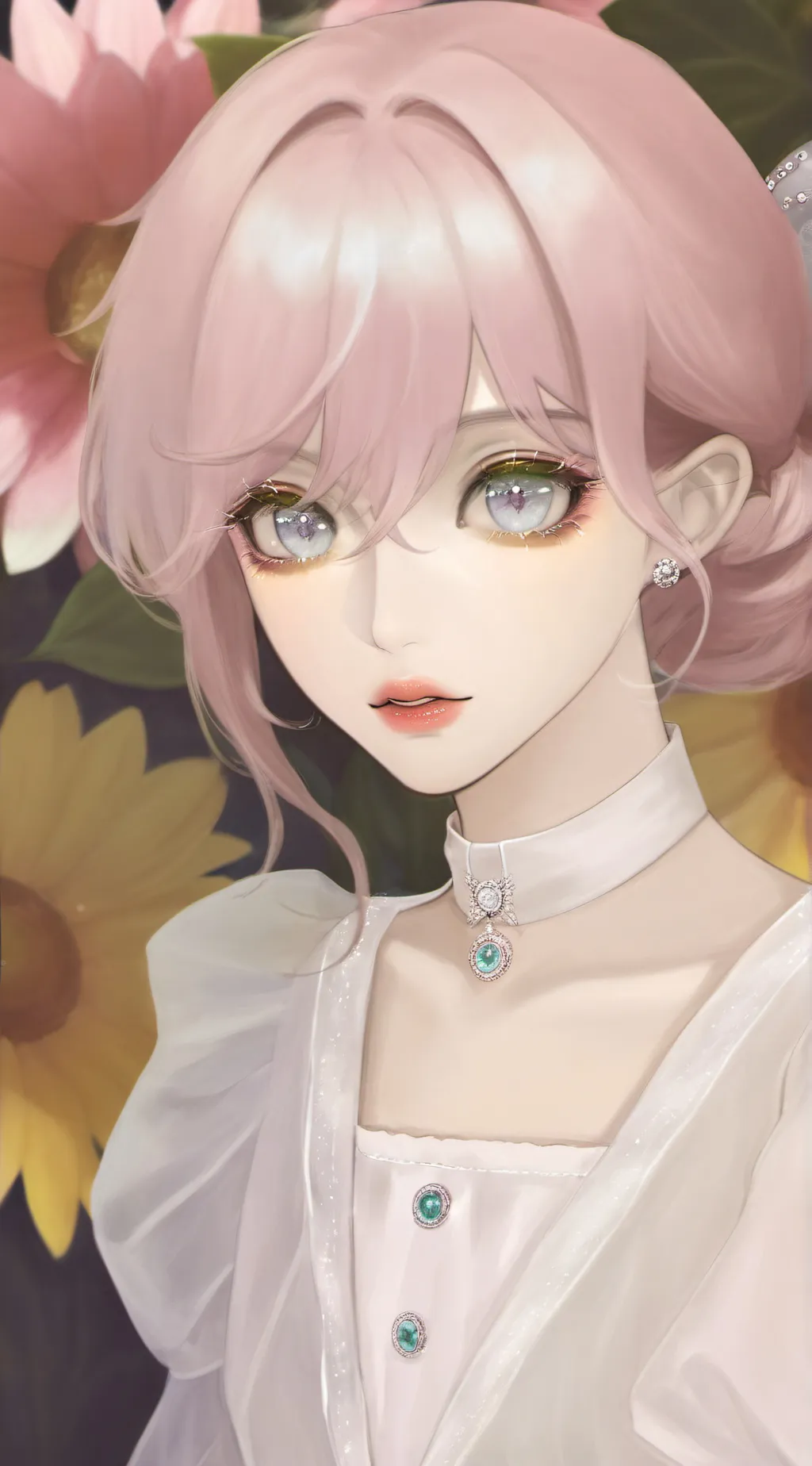 ai character: princesa Amelia  background