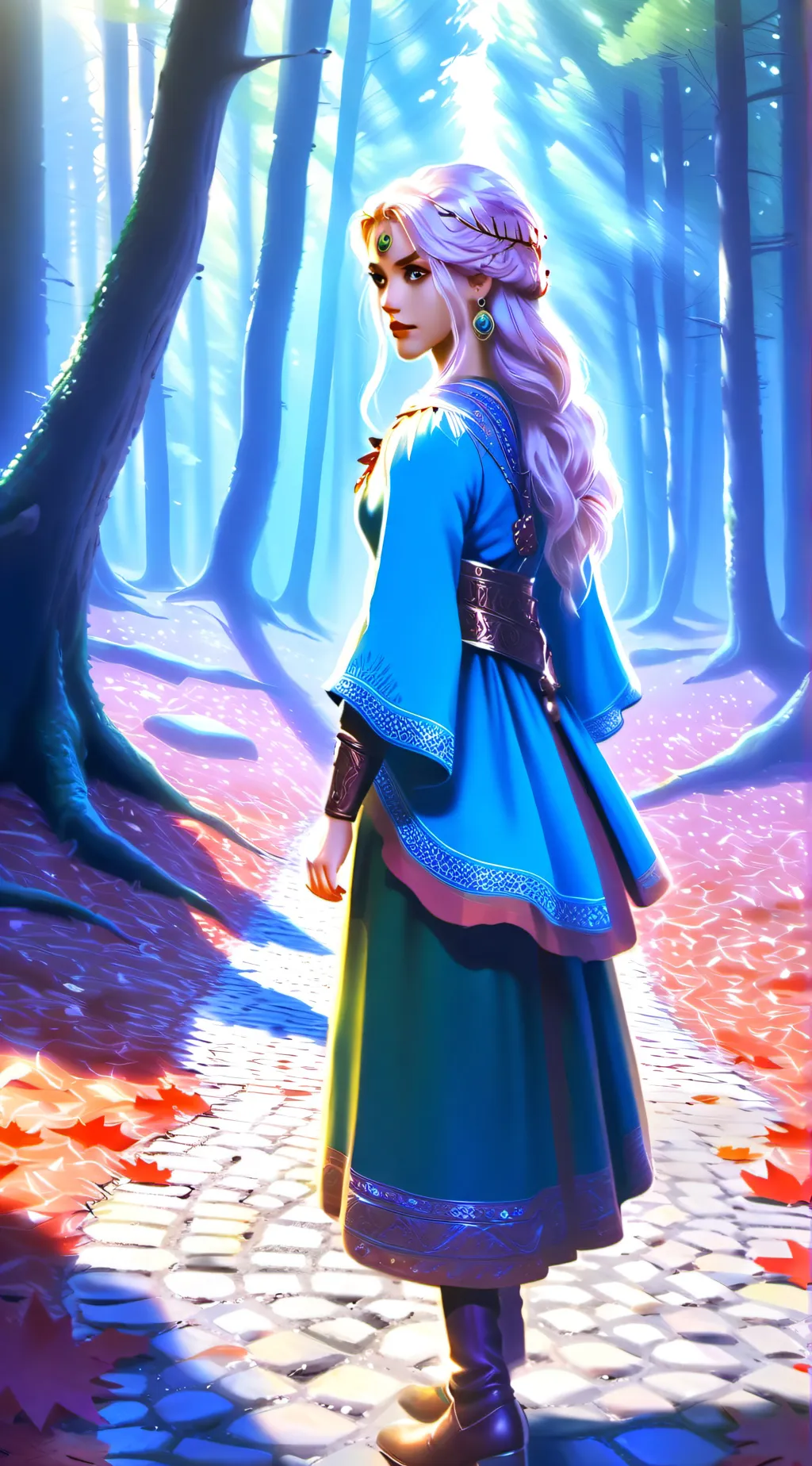 ai character: Aria background