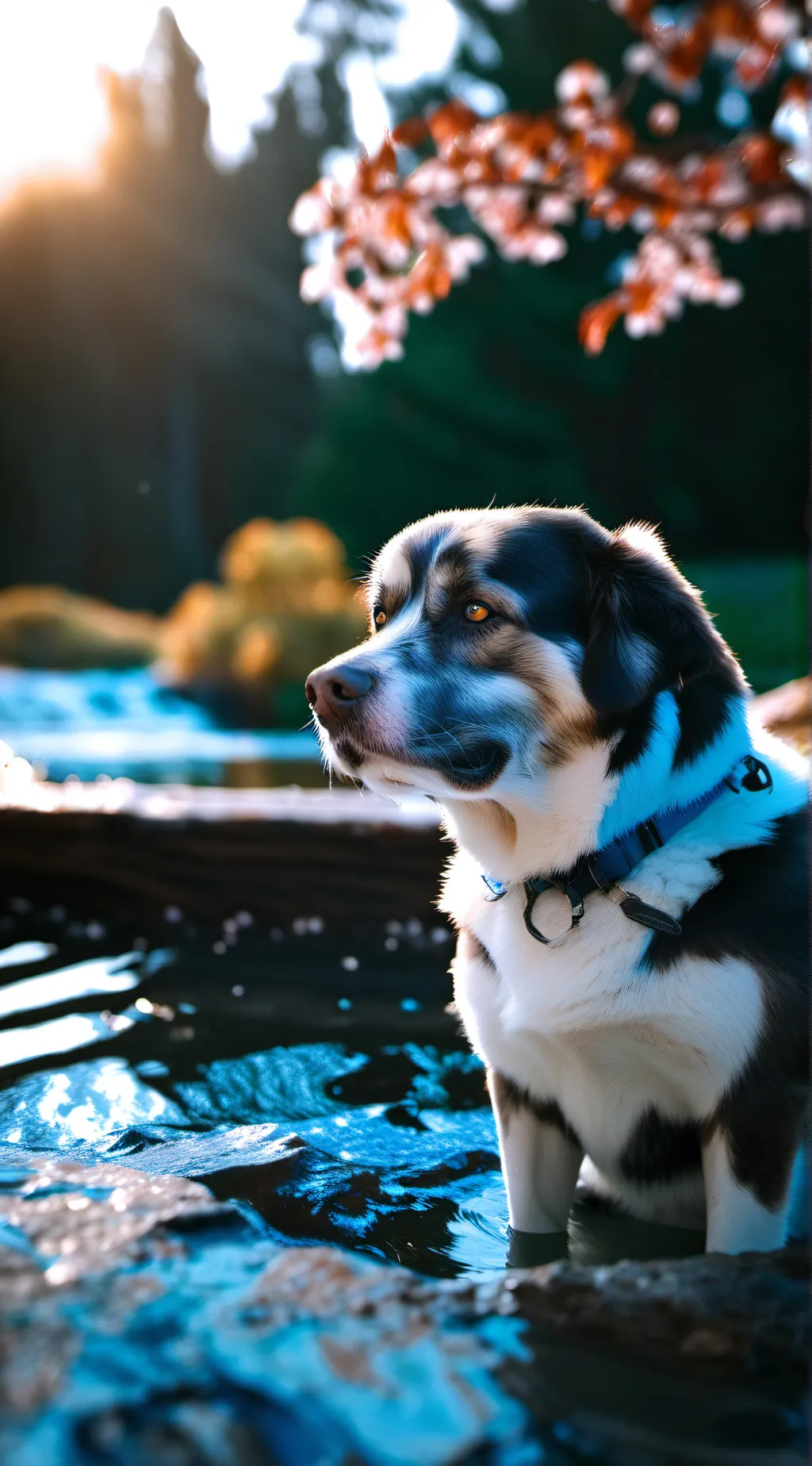 ai character: Lost dog background