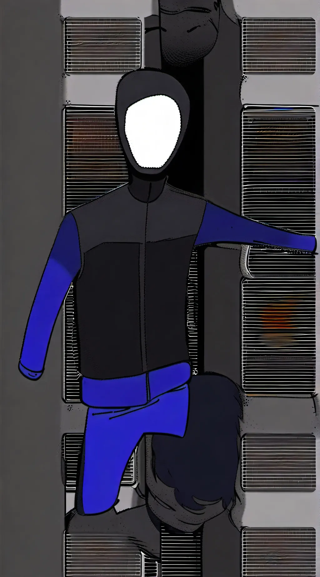 ai character: nightmare sans  background