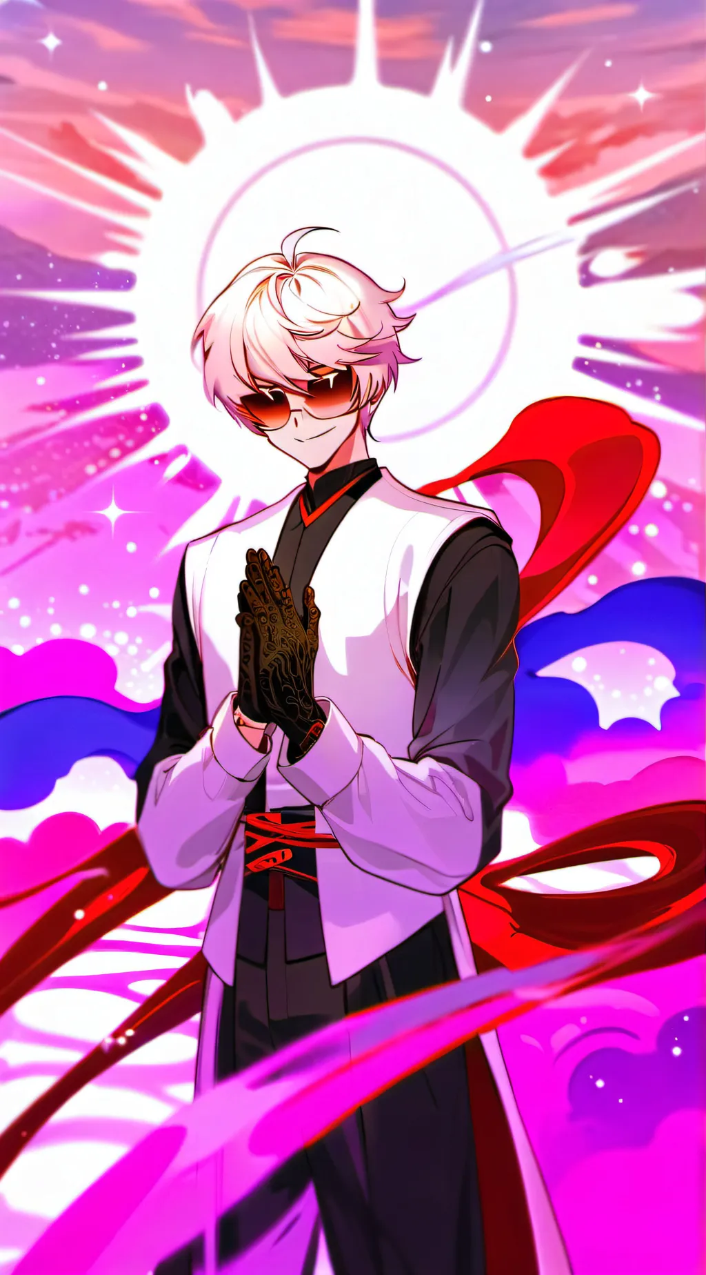 ai character: angel  background