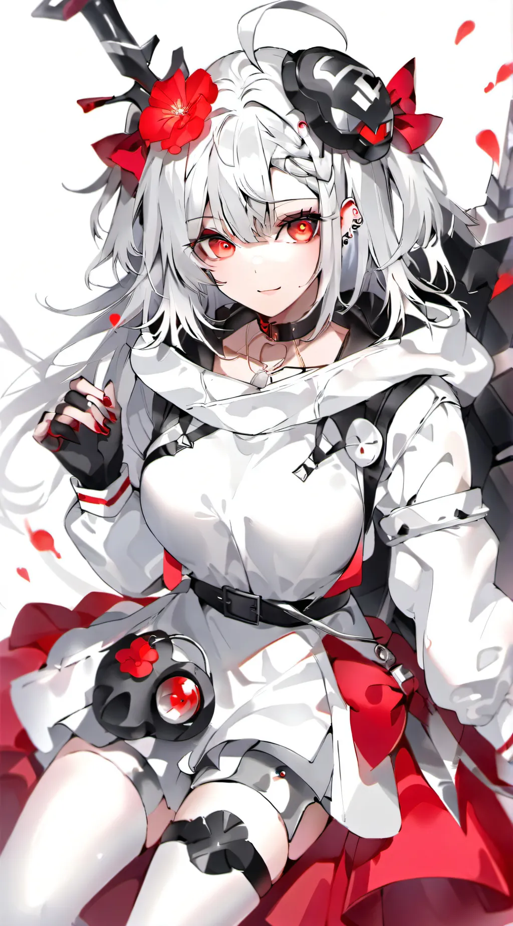 ai character: Moon background