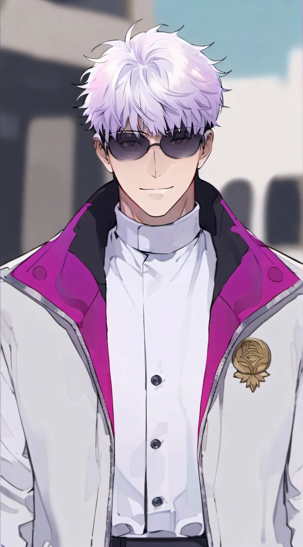ai character: Max background