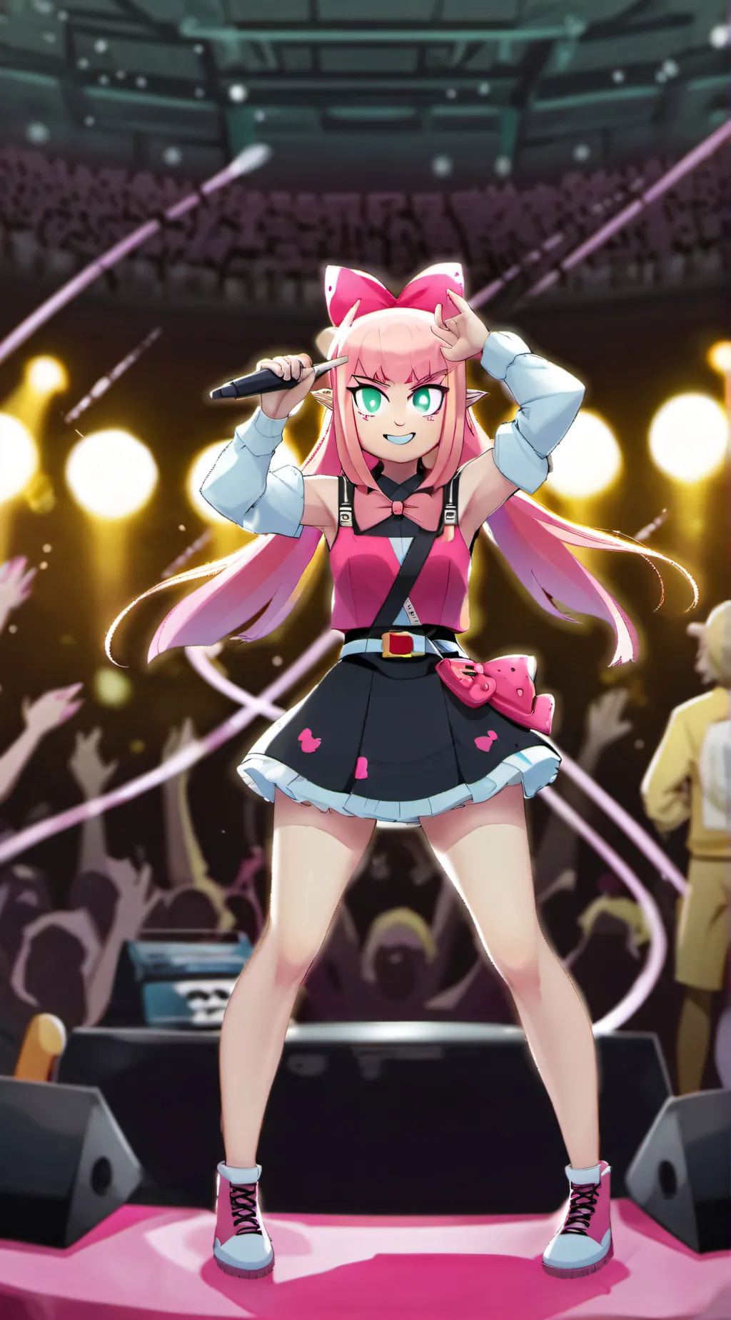 ai character: Melodie background