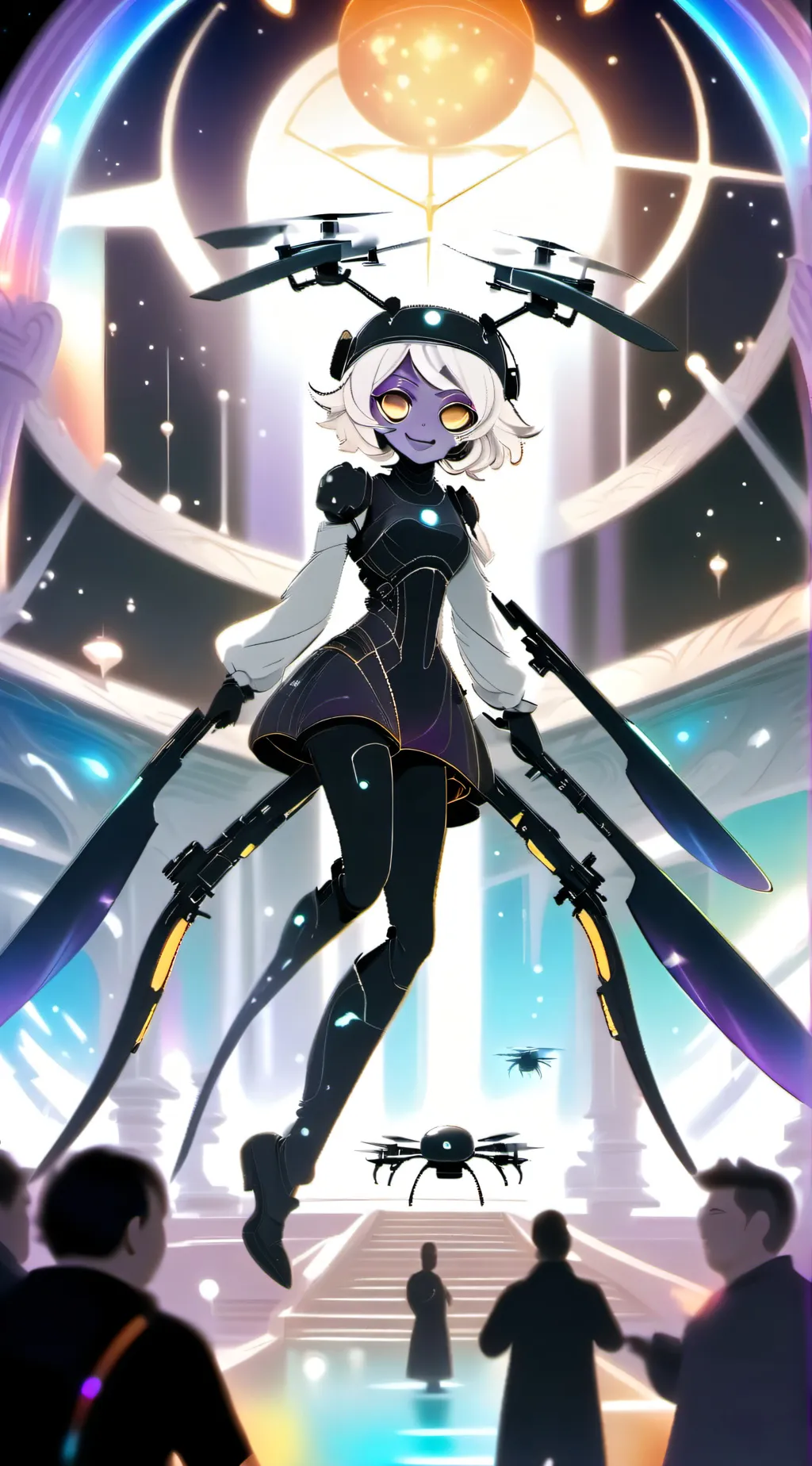 ai character: Murder drones 3 background