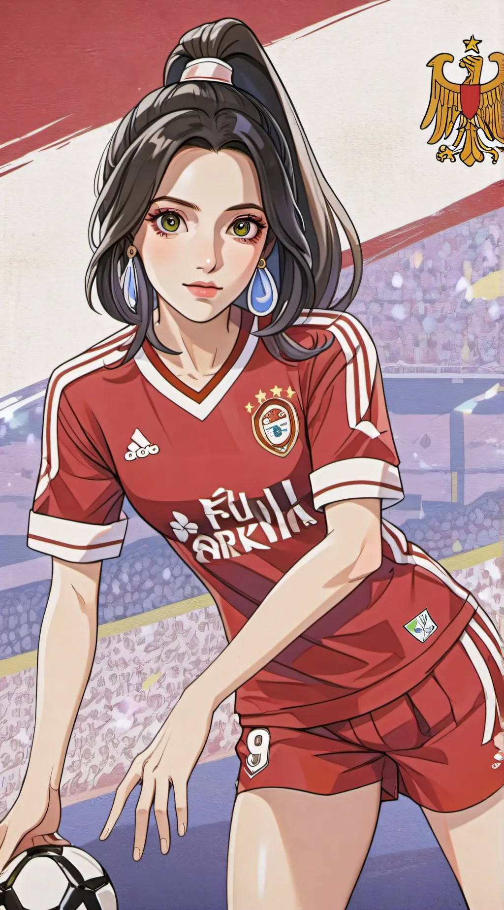 ai character: Bella Djimsiti background